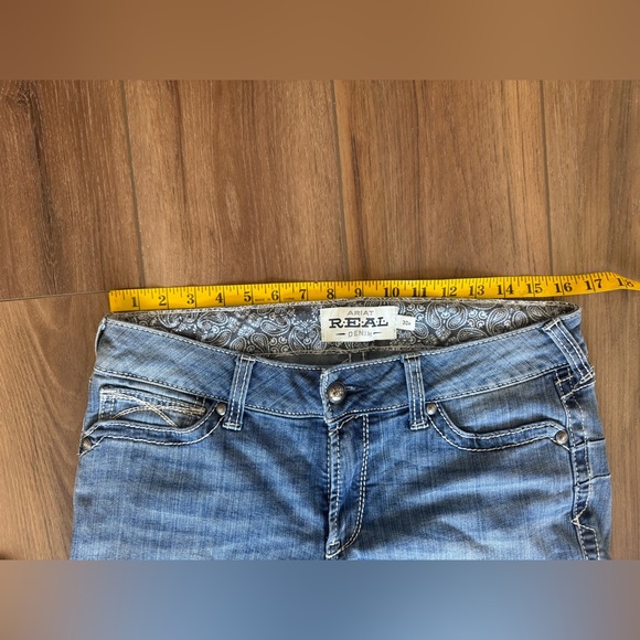 Ariat Real Denim Women's Size 30r x32 Jeans Bootcut Medium Wash Western - Picture 2 of 11